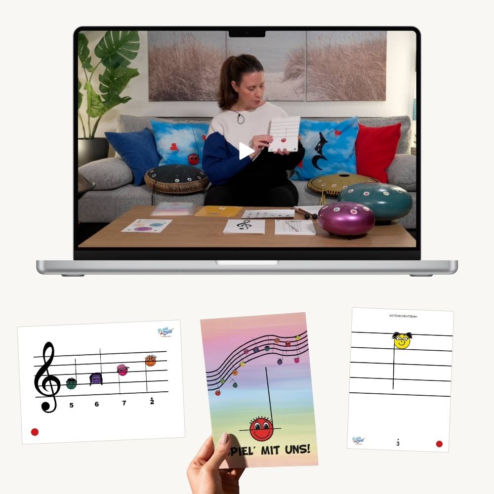Sonodrum - Premium 15 Zungen Paket - Let’s Play Zungentrommel & Notenschnutzies - Floh im Ohr TV