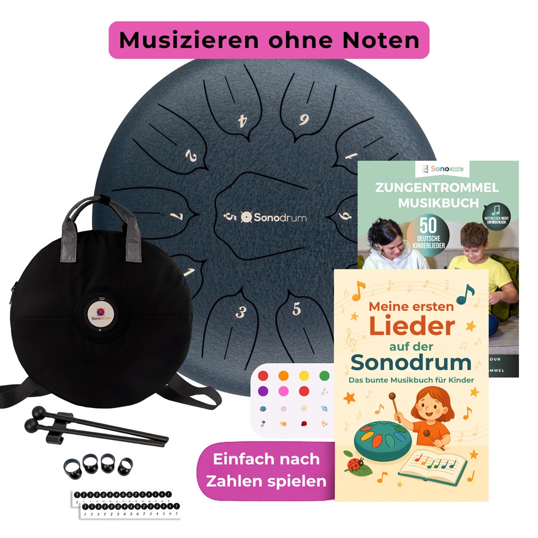Sonodrum Zungentrommel - Kinder Starter Set - Standard 30 cm C-Dur