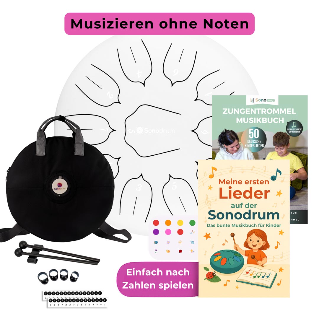 Sonodrum Zungentrommel - Kinder Starter Set - Standard 30 cm C-Dur