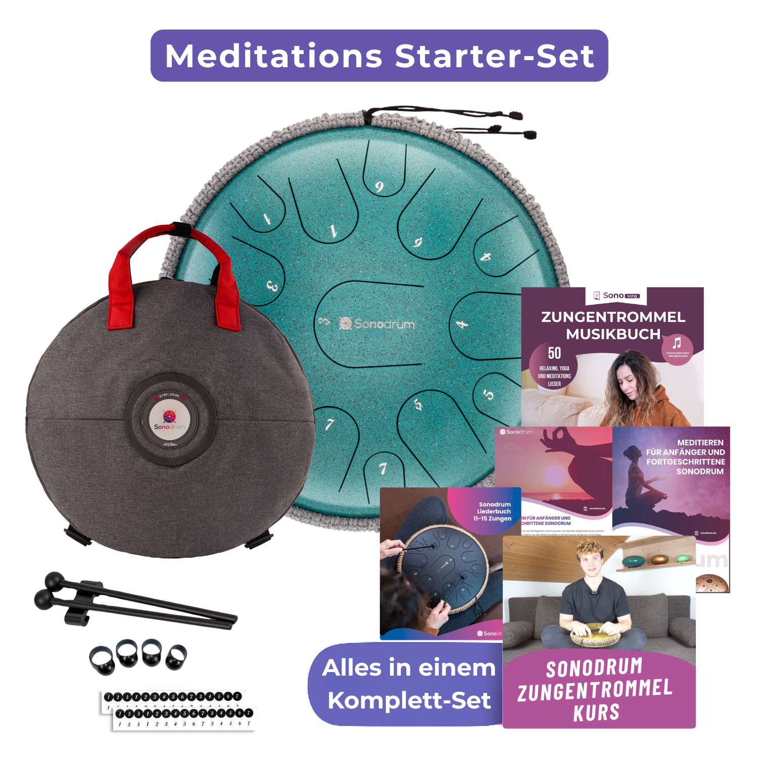Sonodrum Zungentrommel - Meditations Starter Set