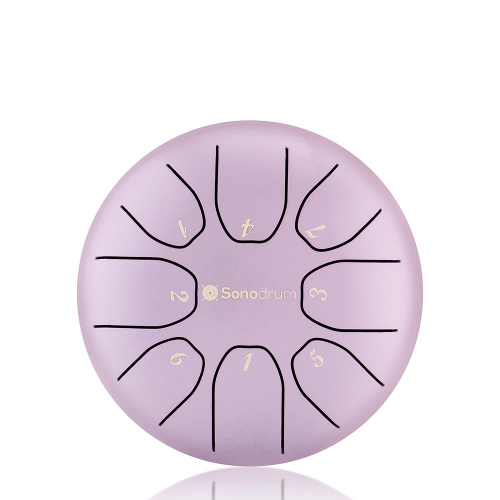 Sonodrum Zungentrommel - "Standard" - Handgefertigt - (14cm / 20cm) - 8 Zungen - C-Dur