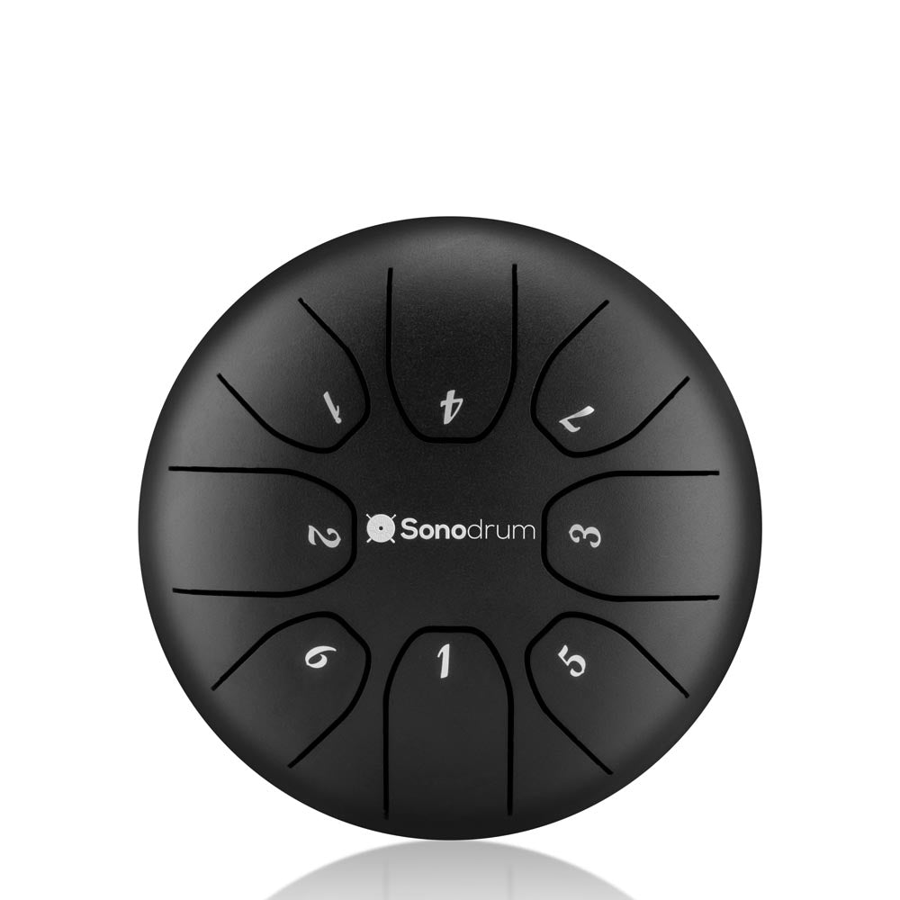 Sonodrum Zungentrommel - "Standard" - Handgefertigt - (14cm / 20cm) - 8 Zungen - C-Dur