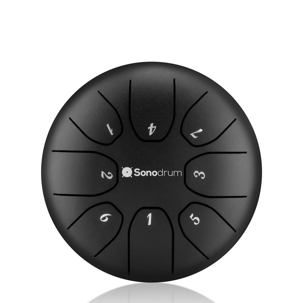 Sonodrum Zungentrommel - "Standard" - Handgefertigt - (14cm / 20cm) - 8 Zungen - C-Dur