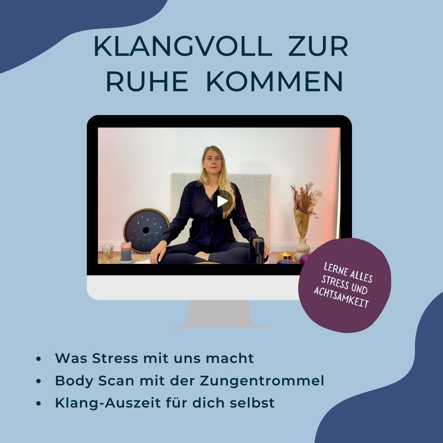 Sonodrum Zungentrommel - Stressbewältigungs Starter Set
