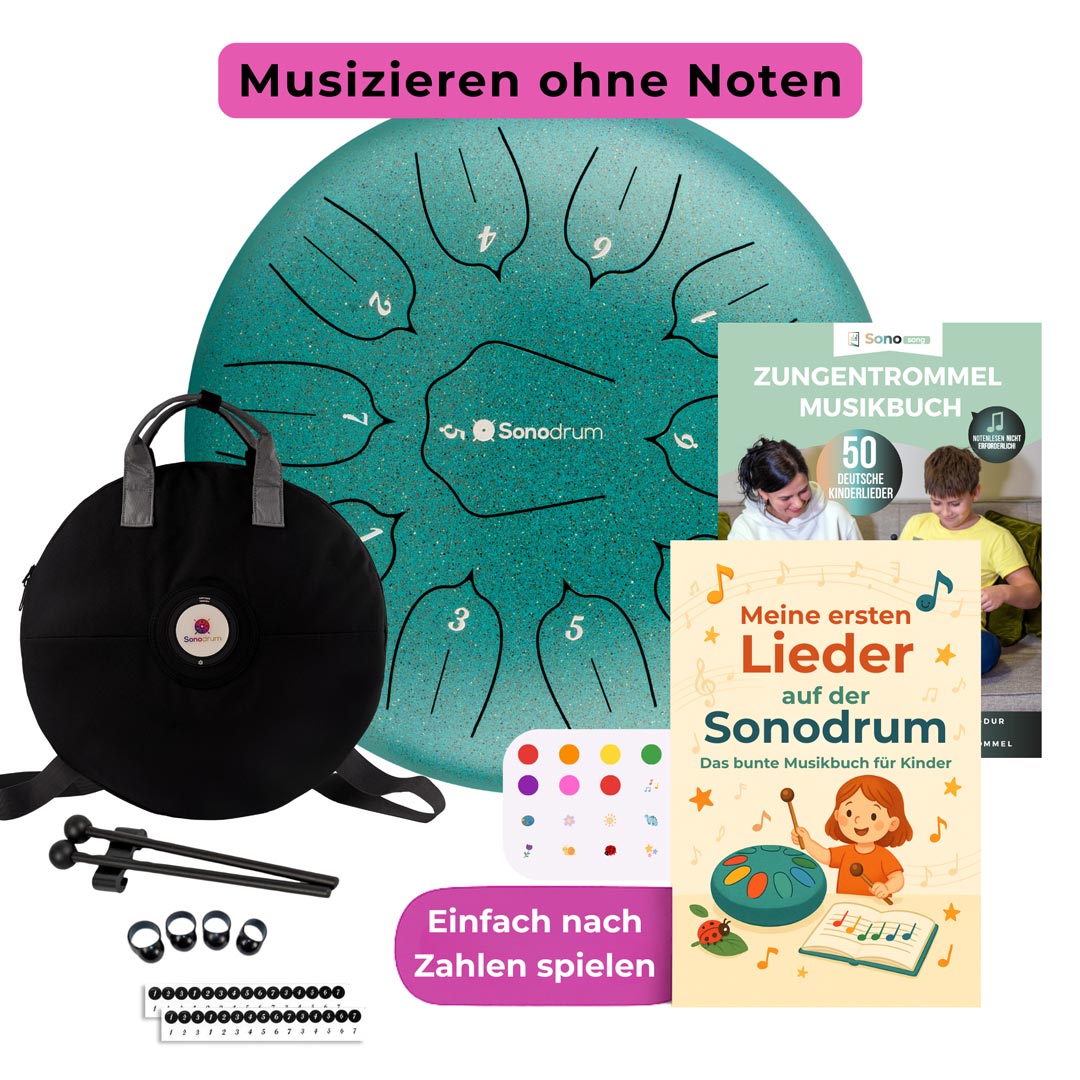 Sonodrum Zungentrommel - Kinder Starter Set - Standard 30 cm C-Dur