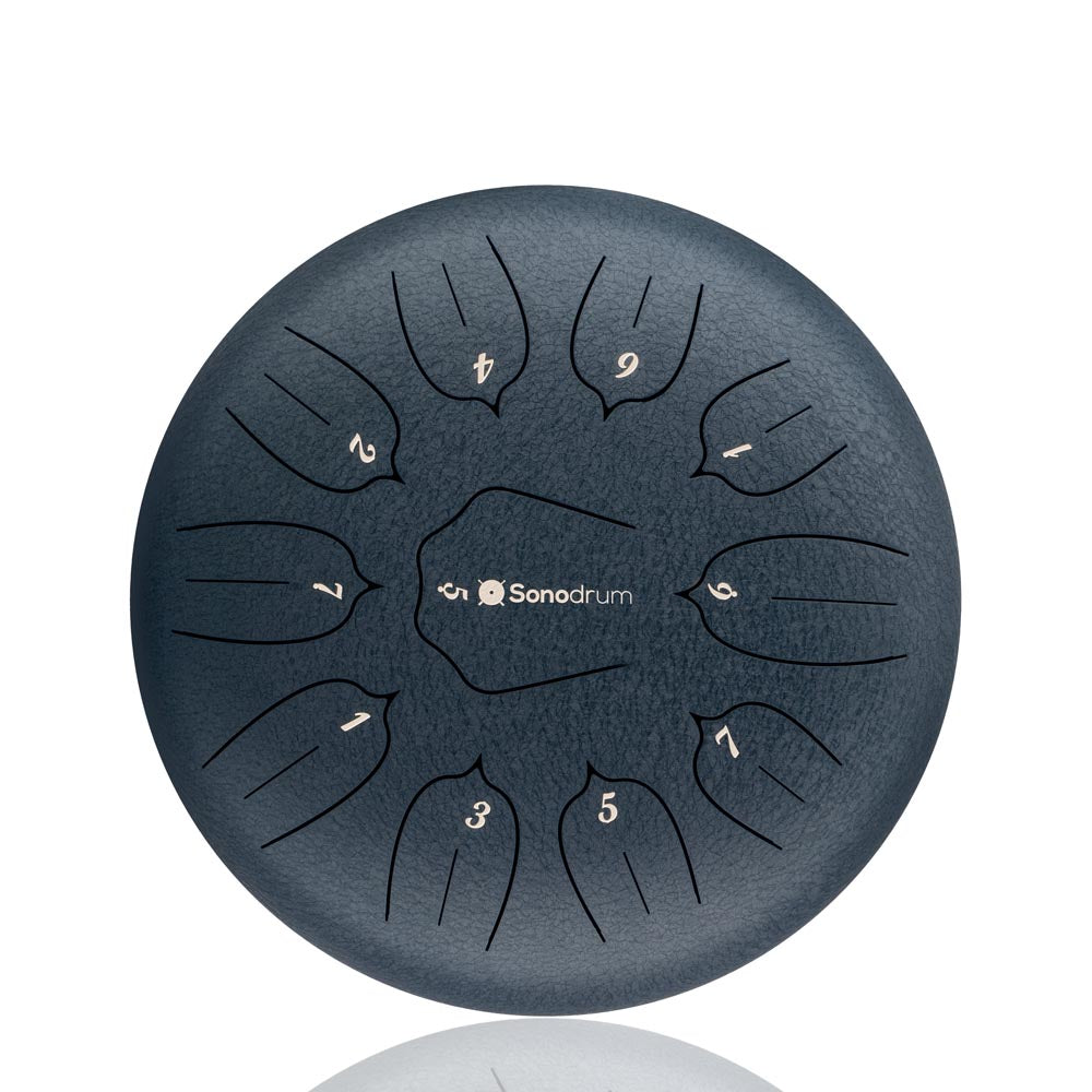 (NEU) Sonodrum Zungentrommel - "Standard" - Handgefertigt - 30cm - 11 Zungen - C-Dur