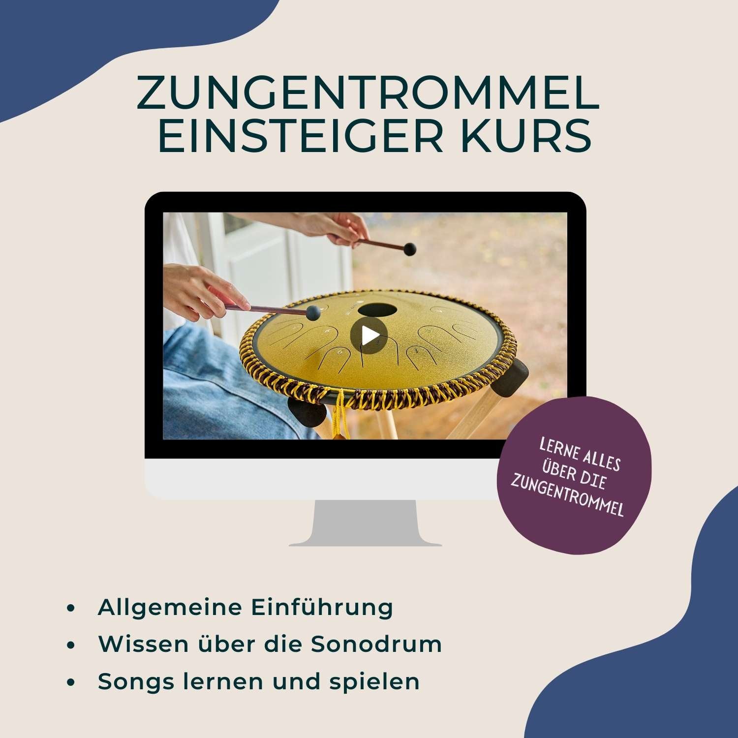 Sonodrum Zungentrommel - Meditations Starter Set