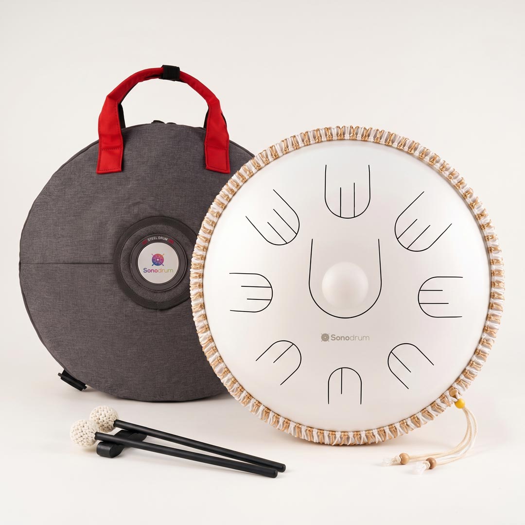Sonodrum Entspannungs Starter Set – Handpan Hybrid Edition